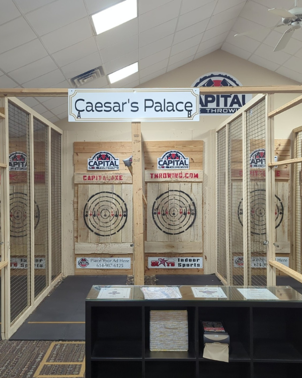 axe throwing range