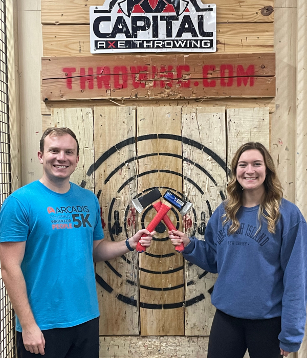 date night axe throwing