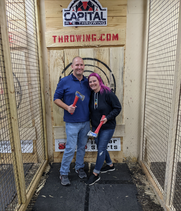 date night axe throwing